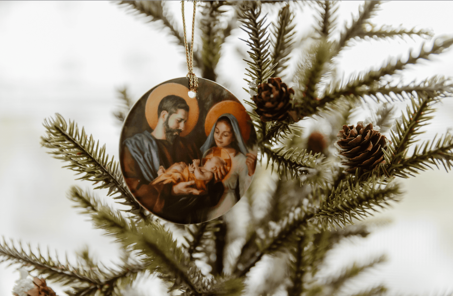 The Treasury (Holy Family ) | Christmas Ornament
