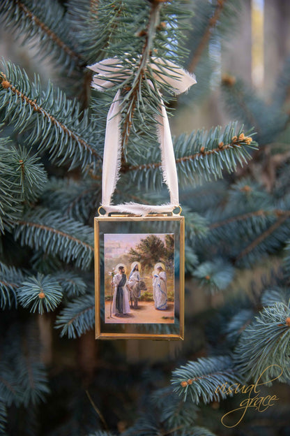 A Moment in Prayer | Fine Art Ornament